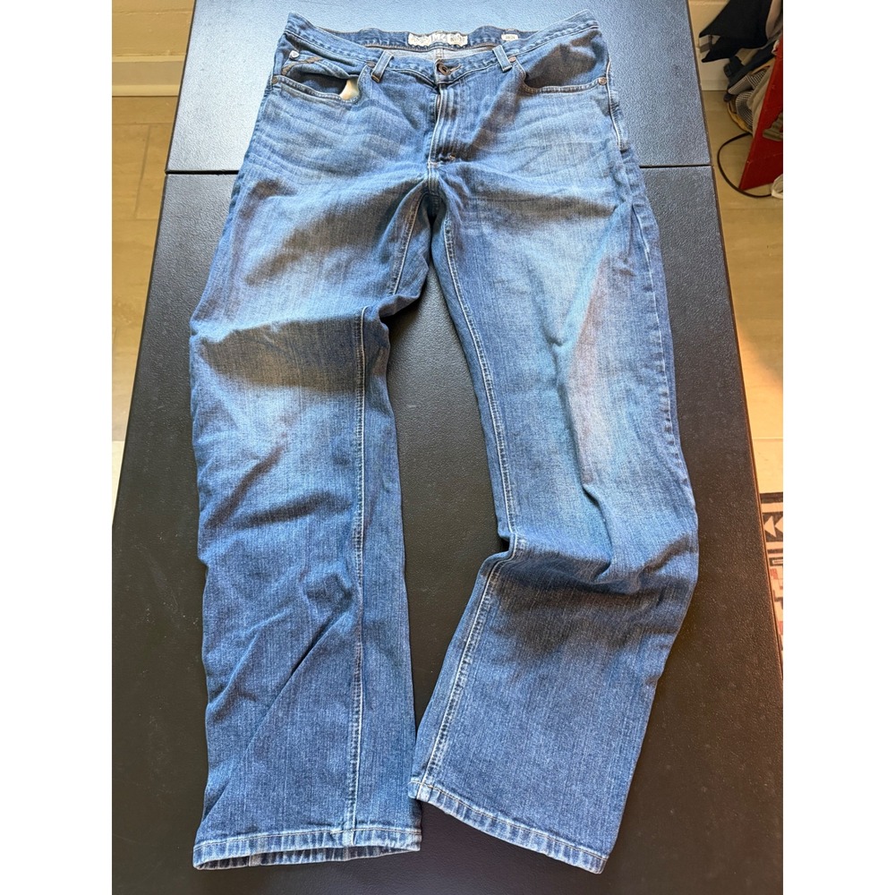 Ariat M4 Relaxed Boot Cut Jeans Mens 36x34 Medium Wash Denim 10022676